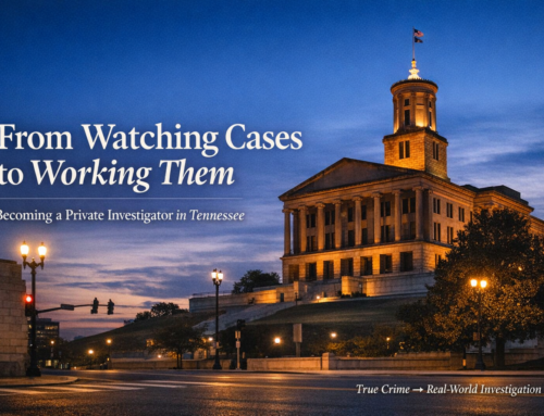 Watching Cases to Working Them: Becoming a Private Investigator in Tennessee